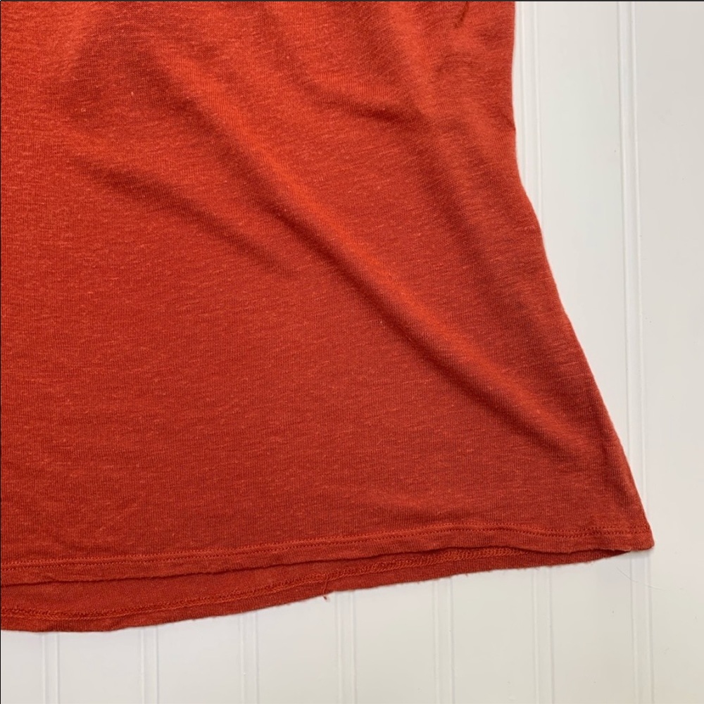 Anthropologie—Deletta—Dark Orange Top - Picture 8 of 16